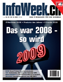 Swiss IT Magazine Cover Ausgabe 2008/itm_200822
