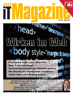 Swiss IT Magazine Cover Ausgabe 2012/itm_201205