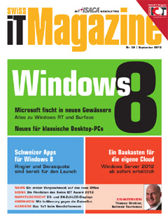 Swiss IT Magazine Cover Ausgabe 2012/itm_201209