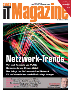 Swiss IT Magazine Cover Ausgabe 2013/itm_201306