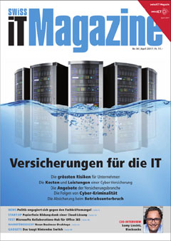 Swiss IT Magazine Cover Ausgabe 2017/itm_201704