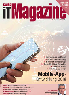 Swiss IT Magazine - Ausgabe 2018/01