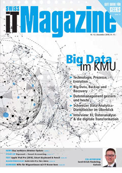 Swiss IT Magazine - Ausgabe 2018/12