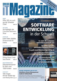 Swiss IT Magazine - Ausgabe 2020/01