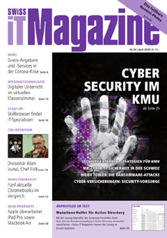Swiss IT Magazine Cover Ausgabe 2020/itm_202004