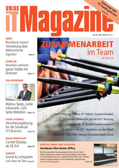 Swiss IT Magazine Cover Ausgabe 2020/itm_202005