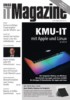 Swiss IT Magazine Cover Ausgabe 2021/itm_202110
