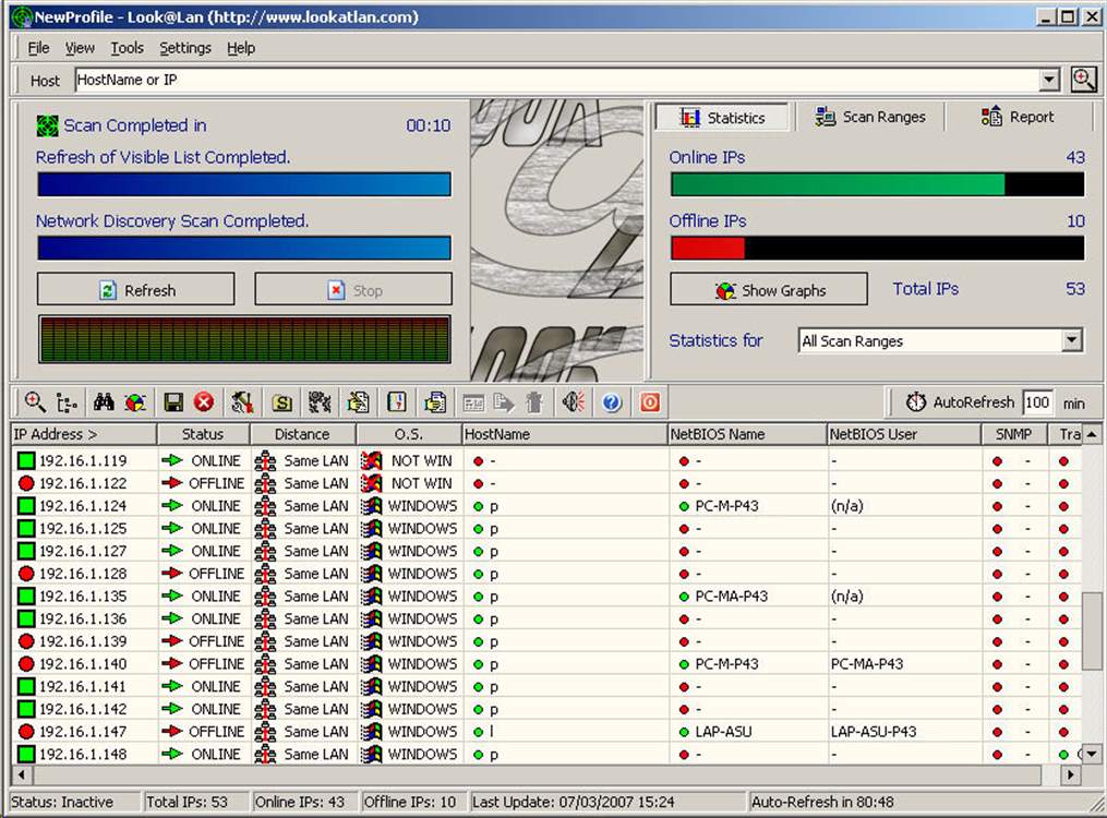 Look@LAN Network Monitor