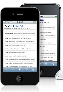 'NZZ' macht iPhone-App gratis