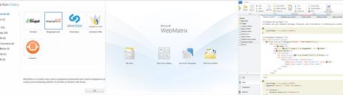 Microsoft Webmatrix ist fertig