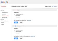 Backup-Funktion für Gmail-Daten