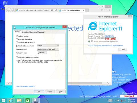 Screenshots von Windows 8.1 Update 1 geleakt