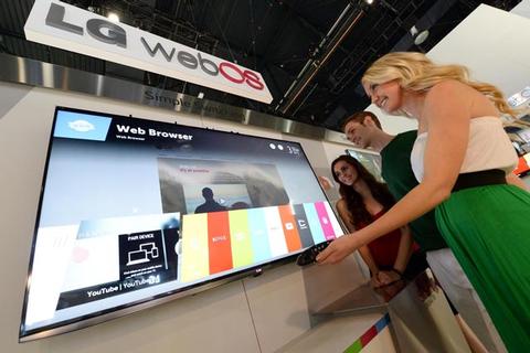 CES: LG zeigt Fernseher mit WebOS