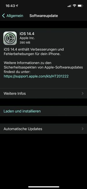iOS 14.4 behebt Security-Problem 