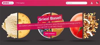 Valora bringt Online-Lieferdienst Avec Now nach Basel