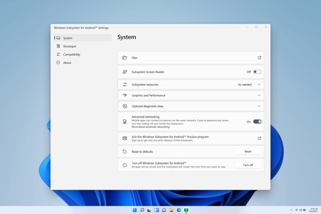 Windows Subsystem for Android mit File Sharing und weiteren Neuerungen