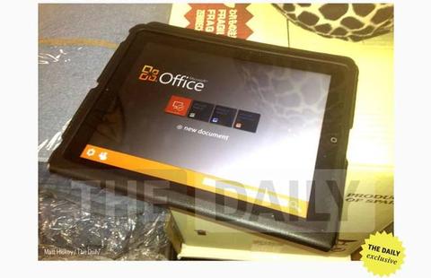 Microsoft Office bald fürs iPad