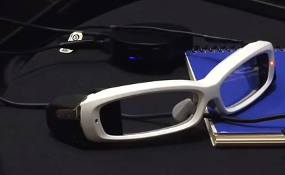 Sony zeigt Google-Glass-Konkurrent Smarteyeglass