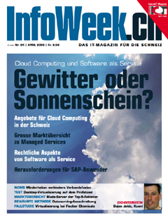 Swiss IT Magazine Cover Ausgabe 2009/itm_200904