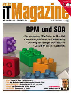 Swiss IT Magazine Cover Ausgabe 2009/itm_200907