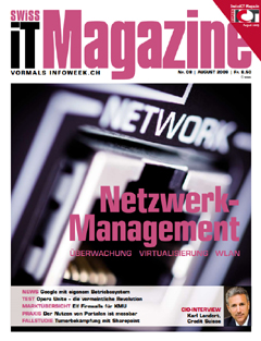Swiss IT Magazine Cover Ausgabe 2009/itm_200908
