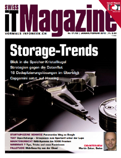 Swiss IT Magazine Cover Ausgabe 2010/itm_201001
