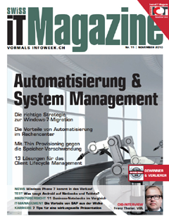 Swiss IT Magazine - Ausgabe 2010/11