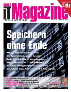 Swiss IT Magazine Cover Ausgabe 2011/itm_201101