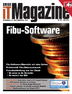 Swiss IT Magazine Cover Ausgabe 2011/itm_201105