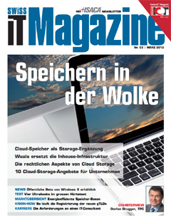 Swiss IT Magazine - Ausgabe 2012/03