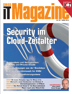Swiss IT Magazine Cover Ausgabe 2012/itm_201204