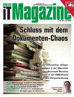 Swiss IT Magazine Cover Ausgabe 2012/itm_201206