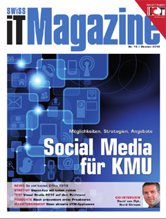 Swiss IT Magazine - Ausgabe 2012/10