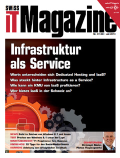 Swiss IT Magazine - Ausgabe 2013/07
