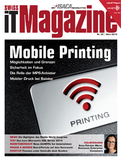 Swiss IT Magazine - Ausgabe 2014/03