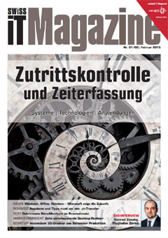 Swiss IT Magazine Cover Ausgabe 2015/itm_201501