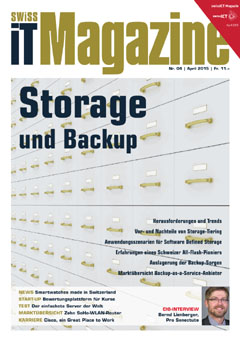 Swiss IT Magazine Cover Ausgabe 2015/itm_201504