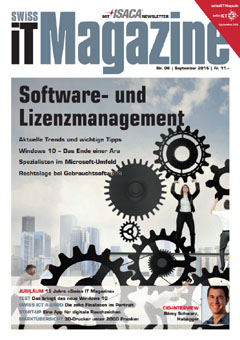 Swiss IT Magazine - Ausgabe 2015/09