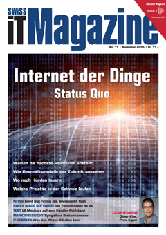Swiss IT Magazine Cover Ausgabe 2015/itm_201511