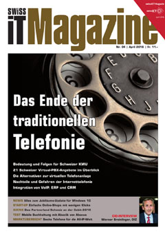 Swiss IT Magazine Cover Ausgabe 2016/itm_201604