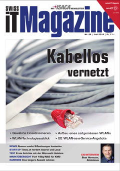 Swiss IT Magazine Cover Ausgabe 2016/itm_201606