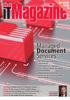 Swiss IT Magazine Cover Ausgabe 2019/itm_201907