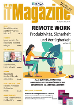 Swiss IT Magazine - Ausgabe 2021/03