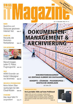 Swiss IT Magazine - Ausgabe 2021/11