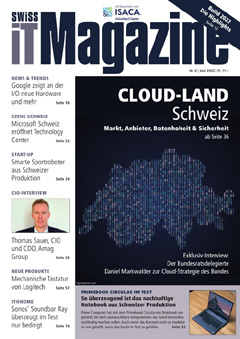 Swiss IT Magazine: Cover der Ausgabe 2022/06