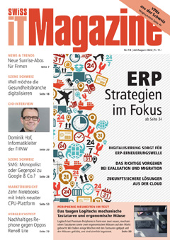 Swiss IT Magazine: Cover der Ausgabe 2022/07