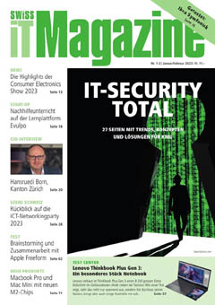 Swiss IT Magazine Cover Ausgabe 2023/itm_202301