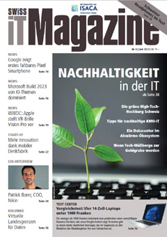 Swiss IT Magazine Cover Ausgabe 2023/itm_202306