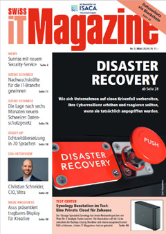 Swiss IT Magazine: Cover der Ausgabe 2024/03