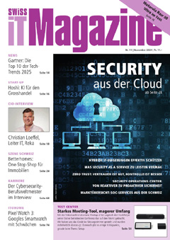 Swiss IT Magazine - Ausgabe 2024/11
